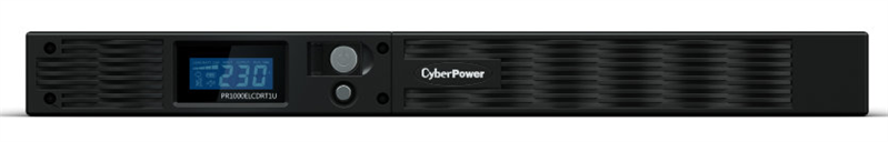 ИБП CyberPower PR1000ELCDRT1U, Rackmount, Rackmount, Line-Interactive, 1000VA/670W, 6 IEC-320 С13 розеток, USB&Serial, SNMPslot, LCD дисплей, Black, 0.6х0.55х0.15м., 24.4кг. CyberPower PR1000ELCDRT1U