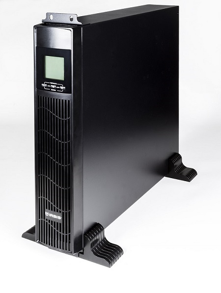 Источник бесперебойного питания IRBIS UPS Online  1000VA/900W, LCD,  6xC13 outlets, USB, RS232, SNMP Slot, Rack mount (2U) / Tower, 2 year warranty (ISL1000ERMI)