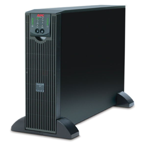 Источник бесперебойного питания APC Smart-UPS RT, 5000VA/3500W, On-Line, Out: 220-240V 8xC13 2xC19, 4xIEC Jumpers, Extended-run, Black, Tower (Rack 3U convertible), Pre-Inst. SNMP, 1 year warranty (SURT5000XLICH)