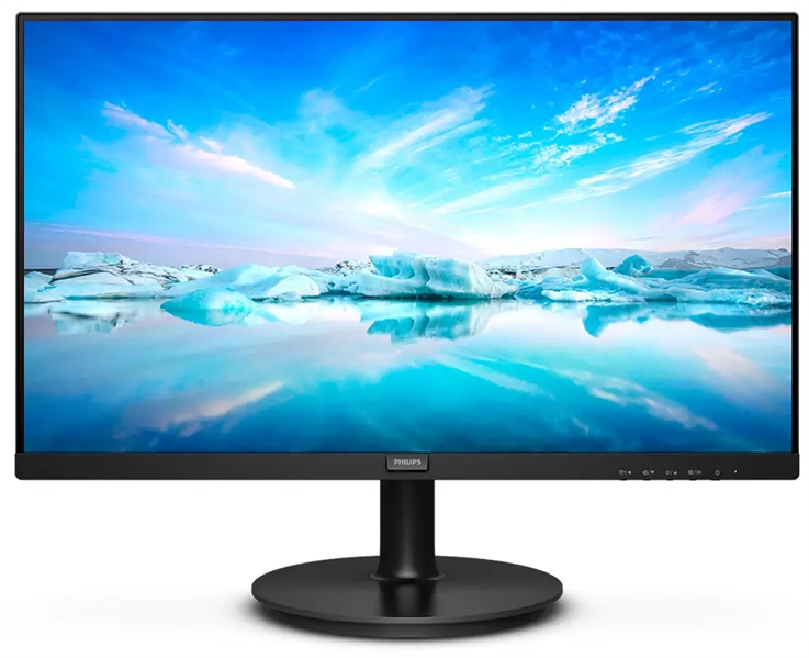 Монитор 23,8'' Philips 241V8L 1920x1080 75Гц VA LED 16:9 4ms D-Sub HDMI Mega Infinity DCR 3000:1 178/178 250cd Tilt Black (241V8L/01)