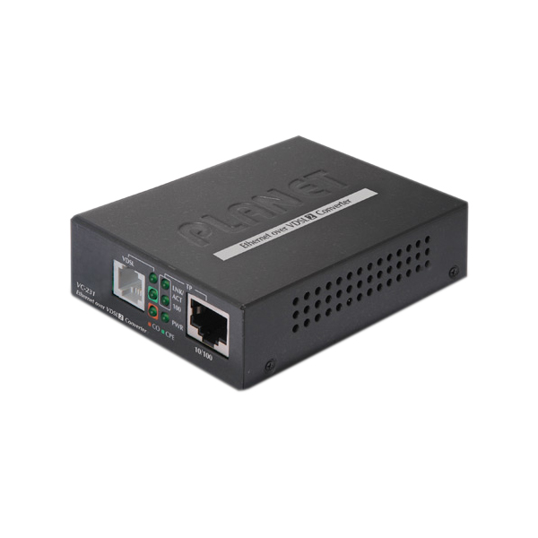 VC-231 конвертер Ethernet в VDSL2, внешний БП PLANET VC-231