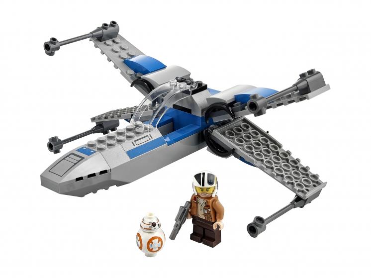 Игрушка CONSTRUCTOR STAR WARS 4+ RESISTANCE X-WING LEGO