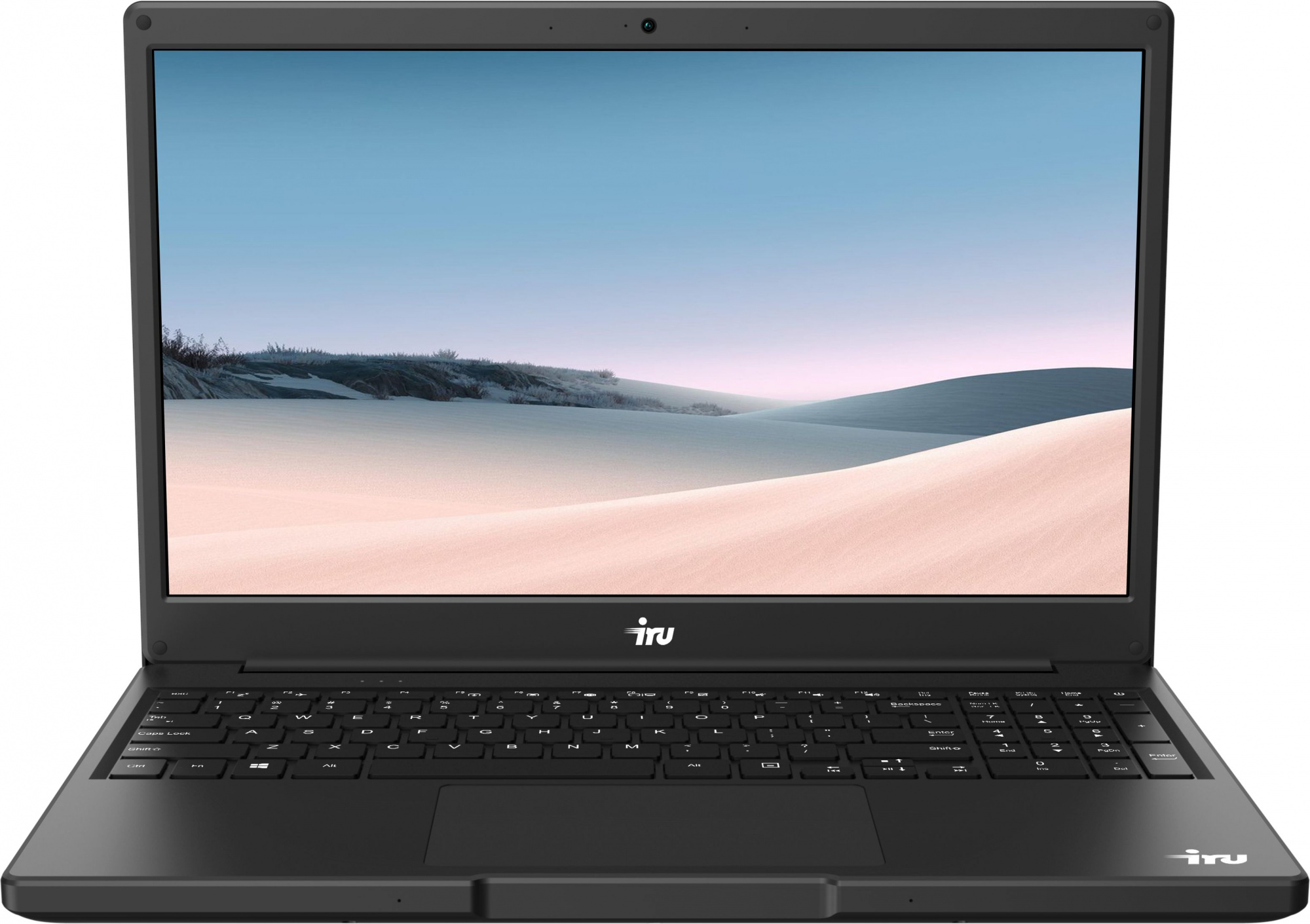 Ноутбук IRU Калибр 15Y Core i7 8550U 8Gb SSD256Gb Intel UHD Graphics 620 15.6" IPS FHD (1920x1080) Windows 11 Home Single Language 64 black WiFi BT Cam 8000mAh