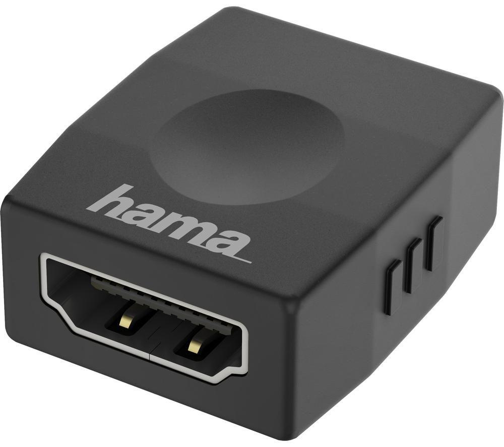 Адаптер Hama H-205163 00205163 HDMI (f) HDMI (f) черный