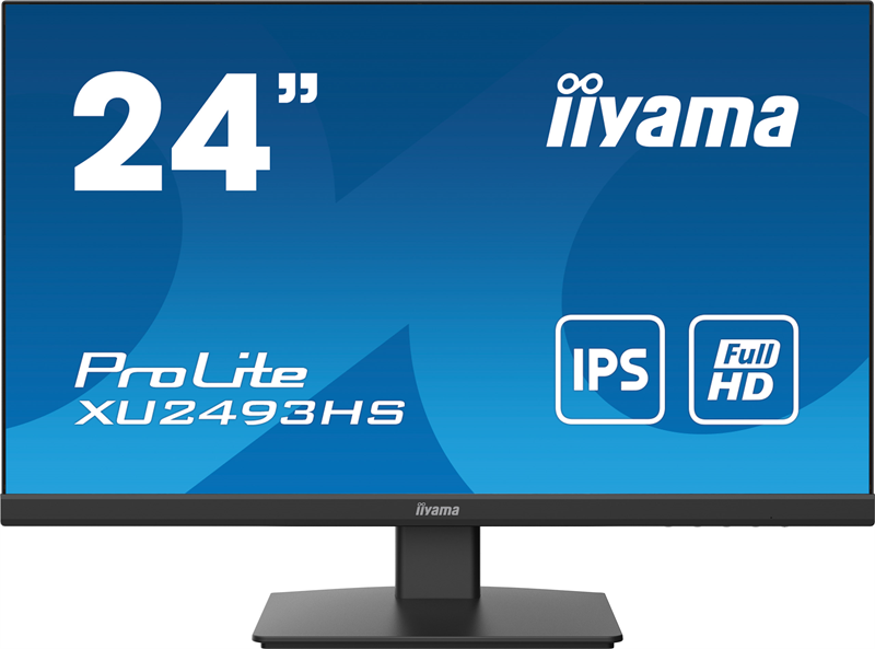 Монитор Iiyama 23.8" ProLite XU2493HS-B4 черный IPS LED 16:9 HDMI M/M матовая 250cd 178гр/178гр 1920x1080 D-Sub DisplayPort FHD 4.8кг