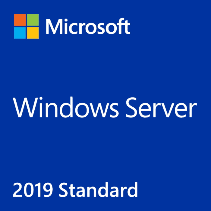 Программное обеспечение  Неватека Операционная система Windows Server Standard 2019 64-bit English 1pk DSP OEI DVD 24 Core лицензия с COA и носителем информации (P73-07807)