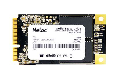 Ssd накопитель Netac SSD N5M mSATA SATAIII 3D NAND 2TB, R/W up to 545/500MB/s, 3y wty (NT01N5M-002T-M3X)