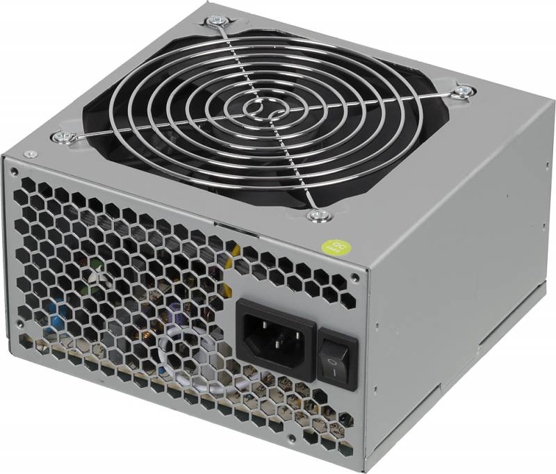 Блок питания Accord ATX 500W ACC-500W-12 (24+4+4pin) APFC 120mm fan 4xSATA