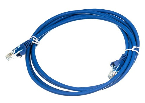 Патч-корд Lanmaster FTP LAN-PC45/S6A-2.0-BL вилка RJ-45-вилка RJ-45 кат.6А 2м синий LSZH (уп.:1шт)