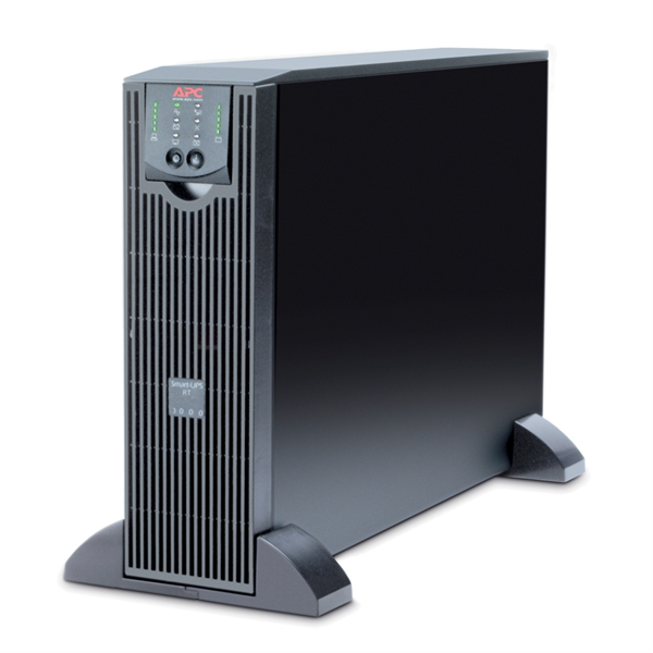 Источник бесперебойного питания APC Smart-UPS RT, 3000VA/2100W, On-Line, Out: 220-240V 8xC13 2xC19, Extended-run, Black, Tower (Rack 3U convertible), SmartSlot, 1 year warranty (SURT3000XLICH)