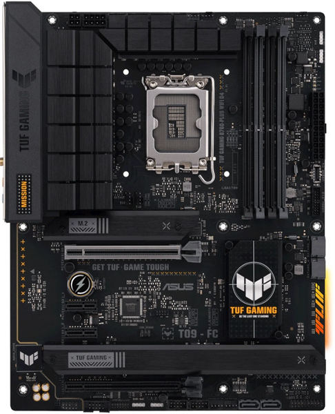 Материнская плата ASUS TUF GAMING B760-PLUS WIFI D4, LGA1700, B760, 2*DDR4, HDMI+DP, 4xSATA3 + RAID, M2, Audio, Gb LAN, USB 3.2, USB 2.0, ATX; 90MB1DF0-M0EAY0 (TUF GAMING B760-PLUS WIFI D4)