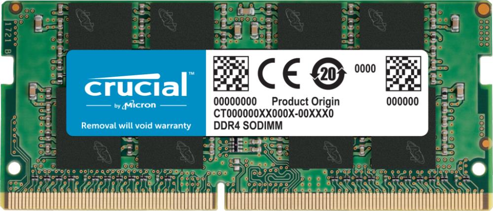 SO-DIMM  Неватека Модуль памяти для ноутбука 16GB PC25600 DDR4 SO CT16G4SFRA32A CRUCIAL