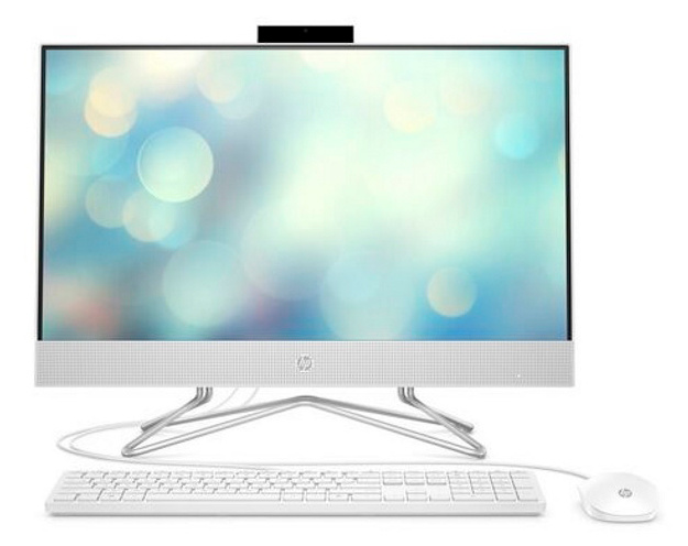 Моноблок HP 24 23.8" Full HD i5 1135G7 (2.4) 8Gb 1Tb 7.2k Iris Xe CR Free DOS 3.0 GbitEth WiFi BT 90W клавиатура мышь Cam белый 1920x1080