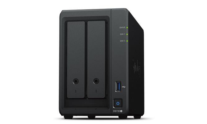 СХД настольное исполнение 2BAY NO HDD DS720+ SYNOLOGY