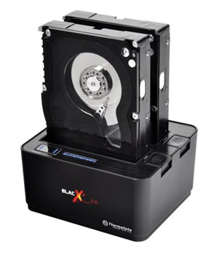 Внешний корпус для HDD  Неватека Док-станция для HDD Thermaltake BlacX Duet 5G ST0022E SATA пластик черный 2