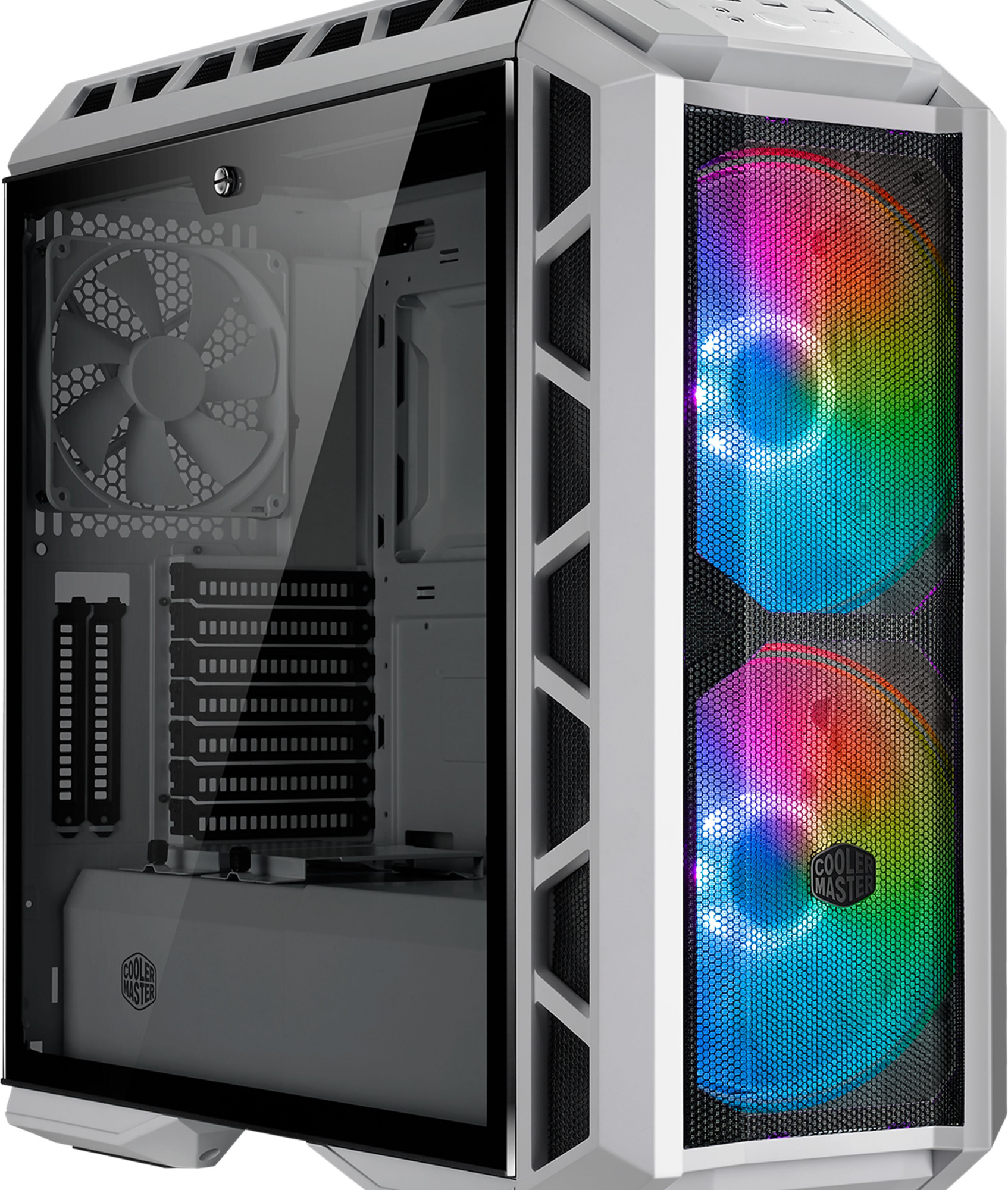 Корпус без блока питания Cooler Master MasterCase H500P Mesh White ARGB (MCM-H500P-WGNN-S01)