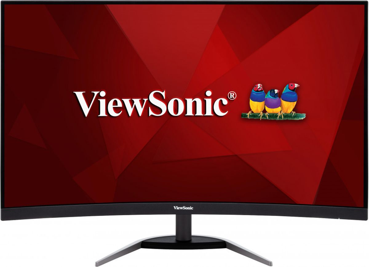 Монитор LCD 32'' [16:9] 2560х1440(WQHD) VA, Curved, nonGLARE, 250cd/m2, H178°/V178°, 3000:1, 80M:1, 16,7 миллионов цветов, 1ms, VGA, 2xHDMI, DP, Tilt, Speakers, 3Y, Black