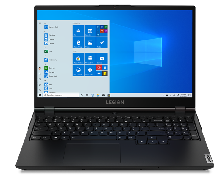 Ноутбук Lenovo Legion 5 15IMH6 15.6 FHD (1920x1080)IPS 300N 165Hz, i5-10500H, 8GB DDR4 2933, 256GB SSD M.2, RTX3050 4GB, WiFi, BT, TPM2, HD Cam, 45Wh, 230W Slim Tip, Win11Home64 ENG, 1Y, 2.3kg (82NL002MLT)