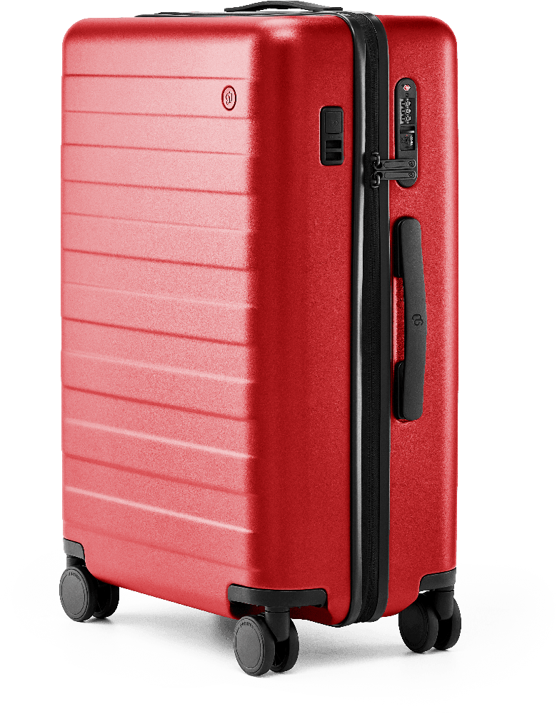 Чемодан NINETYGO Rhine PRO plus Luggage -24'' красный