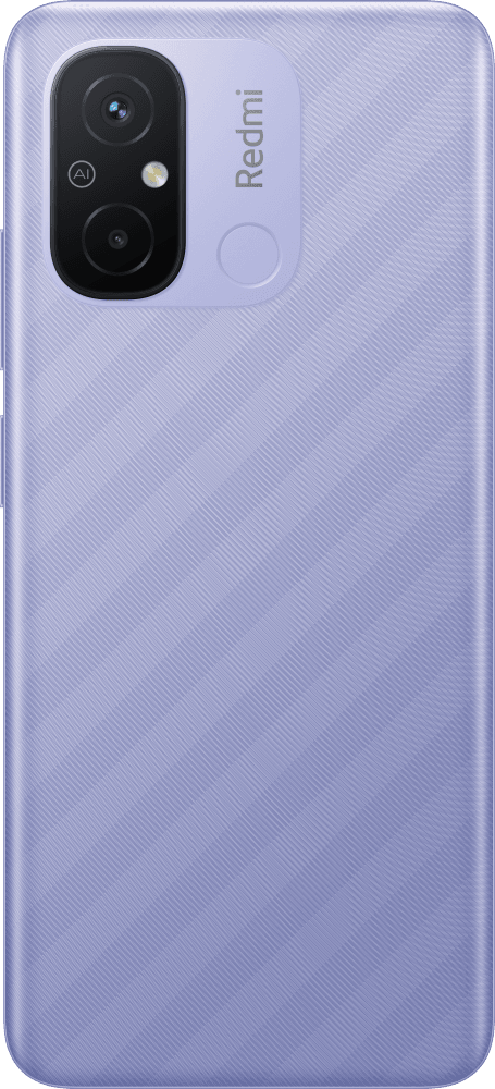 Redmi 12C Lavender Purple (22126RN91Y), 17,04 см (6.71") 20:9 1650 x 720 пикселей, 2,0 ГГц+1,8 ГГц, 8 Core, 3 GB, 64 GB, 50 МП+5 МП/5 MP, 2 Sim, 2G, 3G, LTE, BL v5.1, Wi-Fi, NFC, GPS / A-GPS, ГЛОНАСС, Galileo, Beidou, Micro-USB, 5000 mAh, 192g, 168,8 ммx7