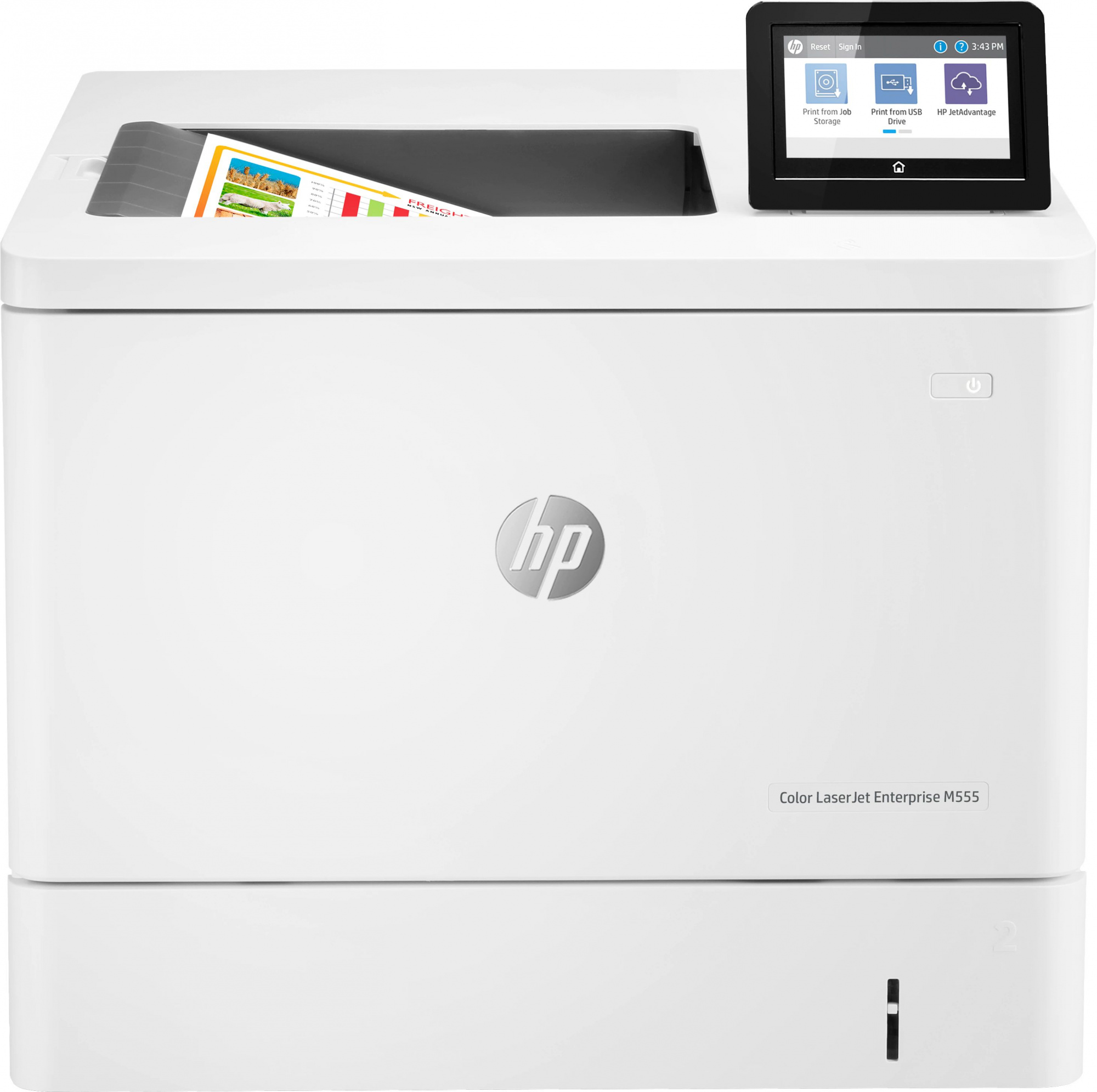 Принтер лазерный HP Color LaserJet Enterprise M555dn (7ZU78A) A4 Duplex