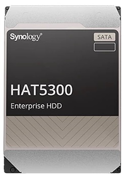 Жесткий диск Synology HDD SATA 3,5" 12Tb, 7200 rpm, 256Mb buffer, MTTF 2,5M, 5YW (HAT5300-12T)