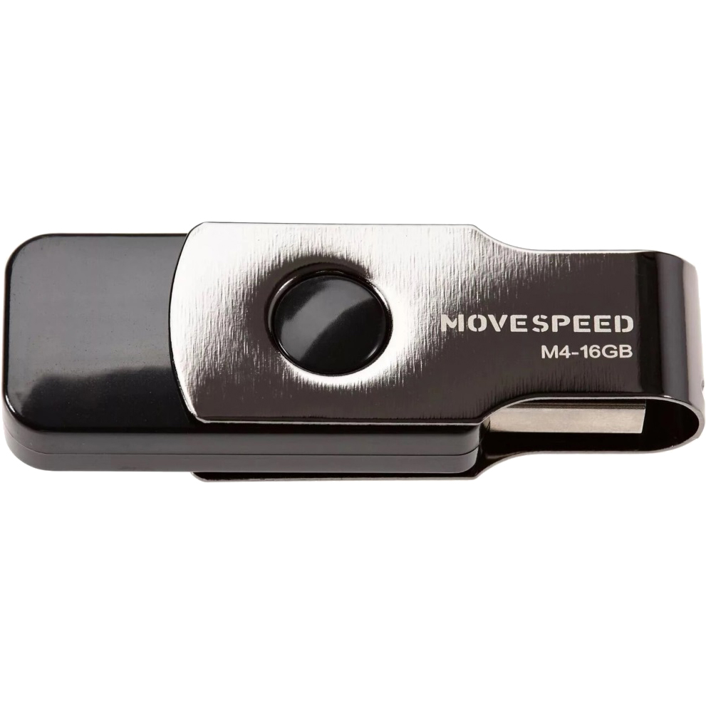 USB2.0 16GB Move Speed М4 черный Move Speed 16GB М4 (M4-16G)