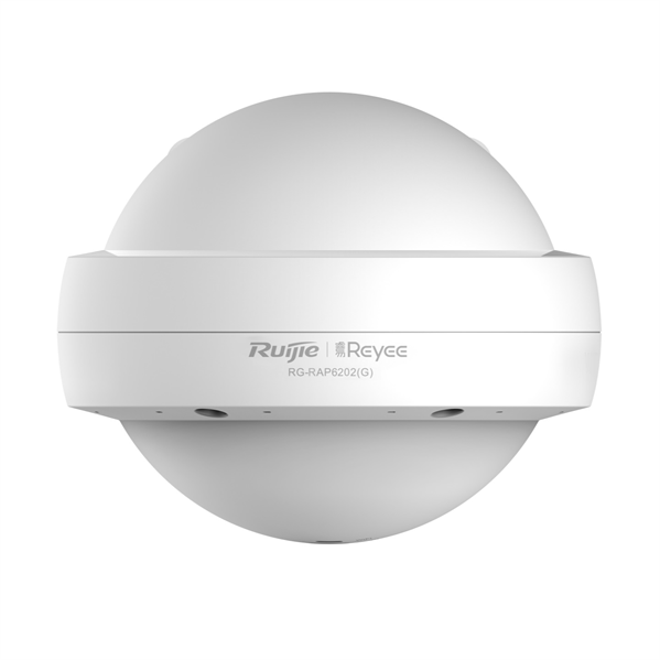 Точка доступа Reyee AC1300 Dual Band Outdoor Access Point, IP68 waterproof, 867Mbps at 5GHz + 400Mbps at 2.4GHz, 2 10/100/1000base-t Ethernet  port, Internal omnidirectional antennas,support  802.11a/b/g/n/ac;802.3 (RG-RAP6202(G))