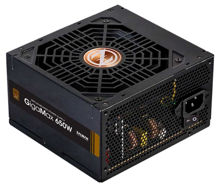 Блок питания Zalman ZM650-GVII, 650W, ATX12V v2.31, EPS, APFC, 12cm Fan, 80+ Bronze, Retail (ZM650-GVII)