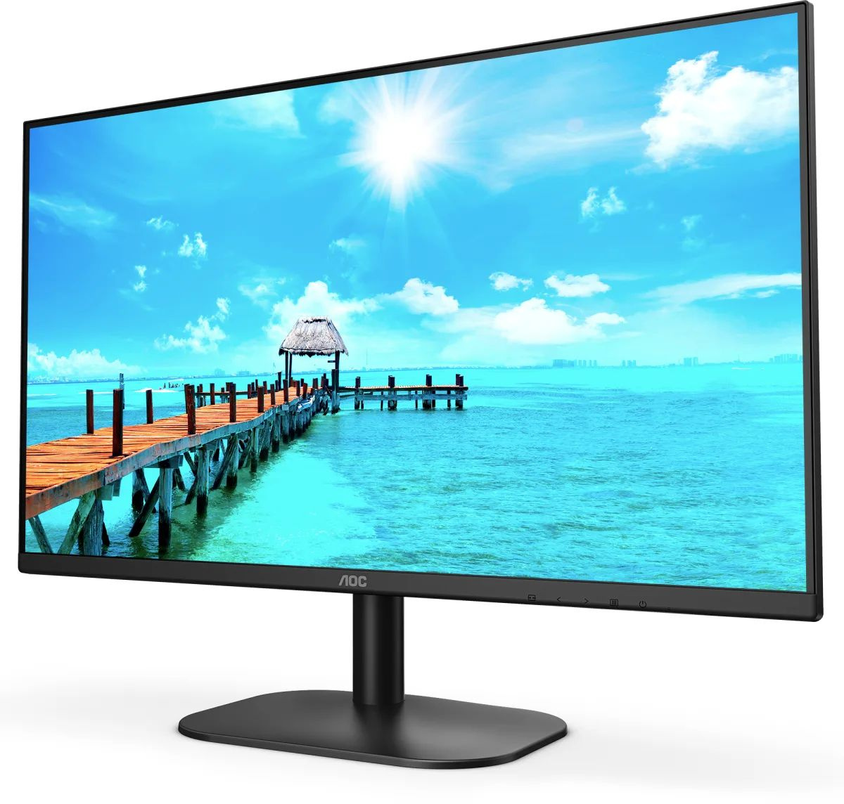 Монитор AOC 27" Value Line 27B2DA/01 черный IPS LED 7ms 16:9 HDMI матовая 1000:1 250cd 178гр/178гр 1920x1080 D-Sub FHD 2.7кг