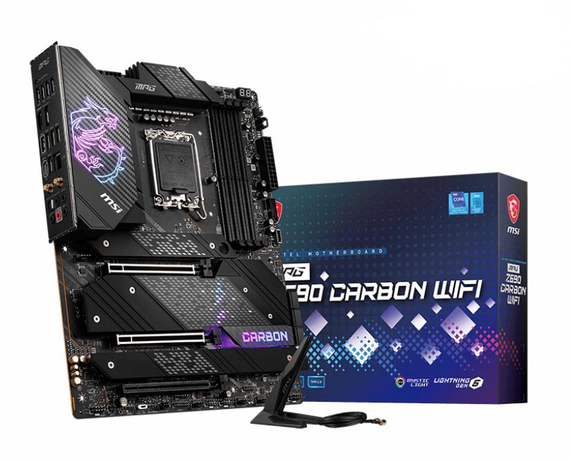 Материнская плата Z690 S1700 ATX MPG Z690 CARBON WIFI MSI