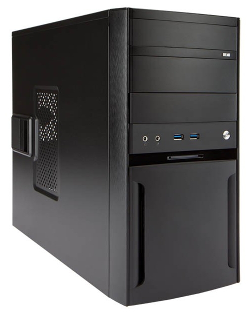 Корпус Mini Tower InWin EFS059 Black 500W RB-S500HQ70 H U3*2 A(HD) + Screwless mATX (6120654)