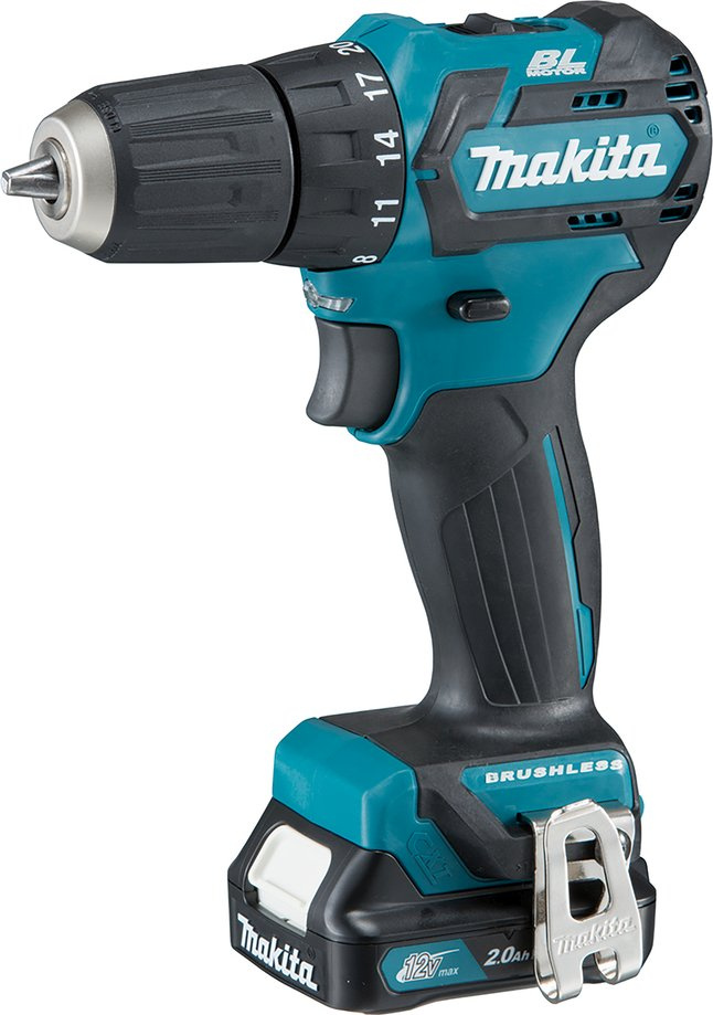 Дрель-шуруповерт Makita DF332DWME аккум. патрон:быстрозажимной (кейс в комплекте)