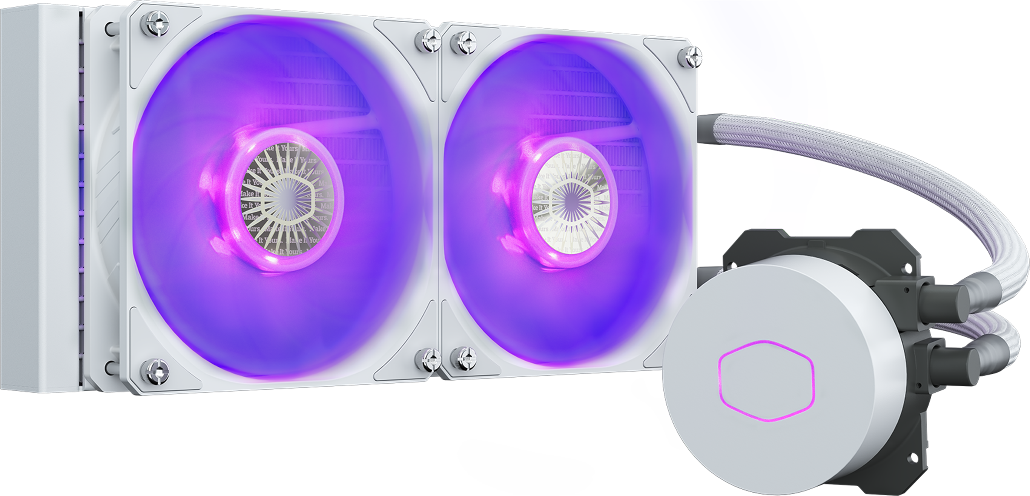 Система охлаждения Cooler Master MasterLiquid ML240L V2 RGB White Edition (MLW-D24M-A18PC-RW)