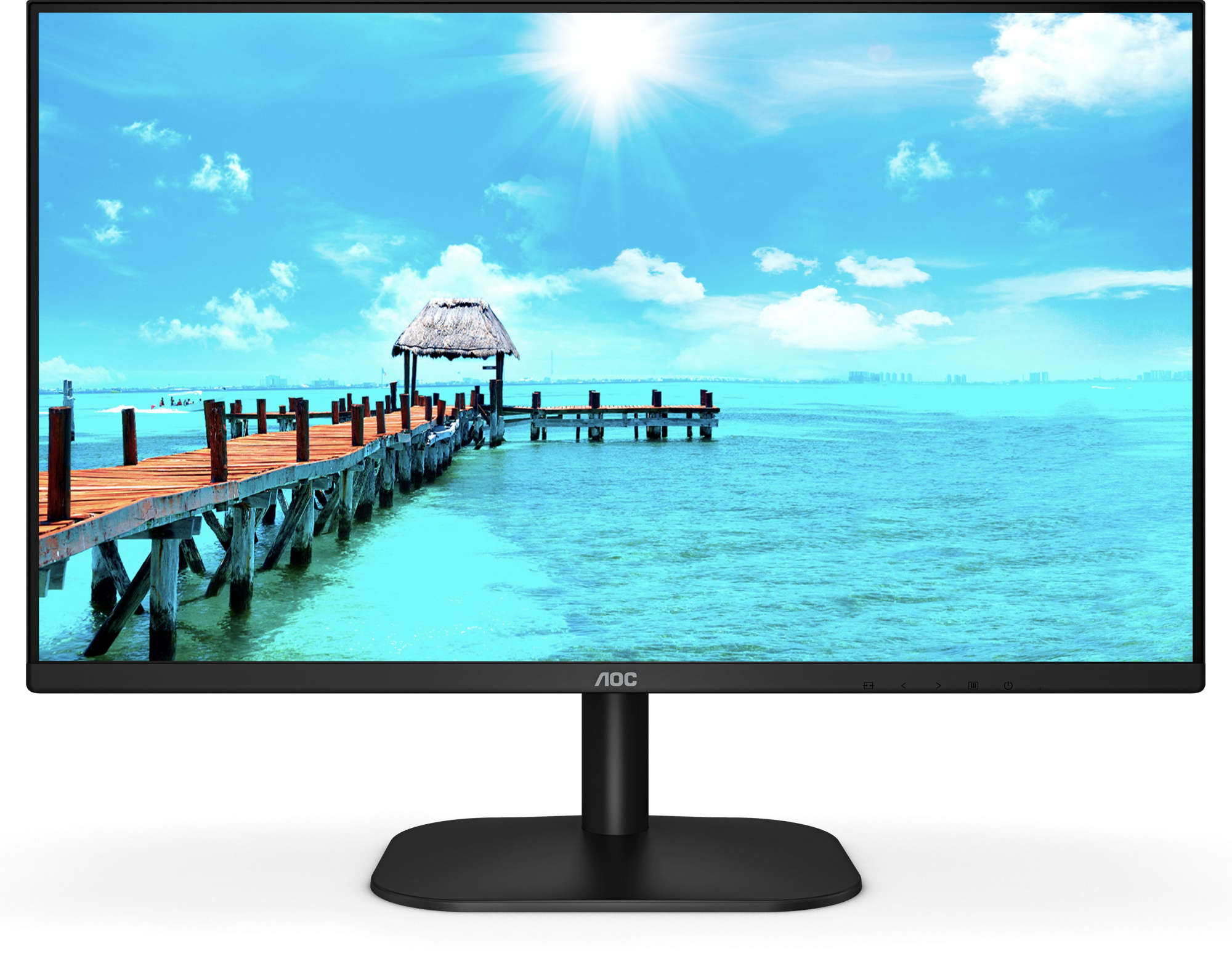 Монитор AOC 27" Value Line 27B2AM/01 черный IPS LED 16:9 HDMI M/M матовая 250cd 178гр/178гр 1920x1080 D-Sub FHD 3.6кг