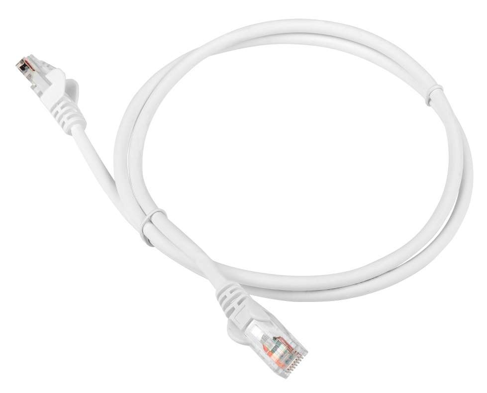 Патч-корд Lanmaster LAN-PC45/U5E-2.0-WH UTP вилка RJ-45-вилка RJ-45 кат.5е 2м белый LSZH (уп.:1шт)