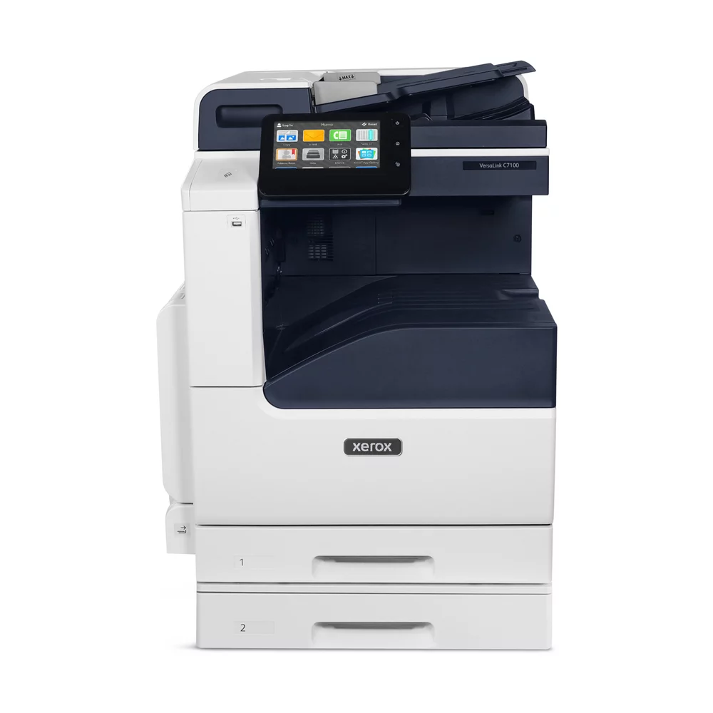 МФУ лазерные МФУ Xerox VersaLink C7120/C7125/C7130, Напольная конфигурация с тумбой, Установлено:Жесткий диск Xerox - 320 ГБ (C7101V_S)