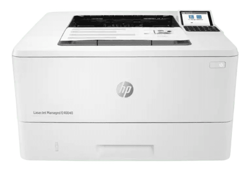 Принтер монохромный HP LaserJet Managed E40040dn, 40 стр/мин, дуплекс, сеть