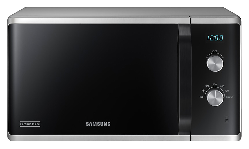 Соло Микроволновая Печь Samsung MS23K3614AS/BW 23л. 800Вт серебристый