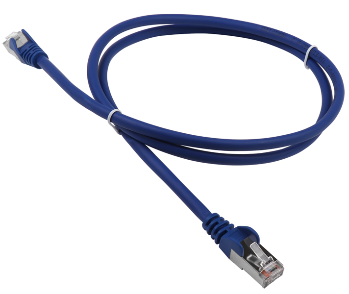 Патч-корд Lanmaster LAN-PC45/S5E-5.0-BL UTP вилка RJ-45-вилка RJ-45 кат.5е 5м синий LSZH (уп.:1шт)