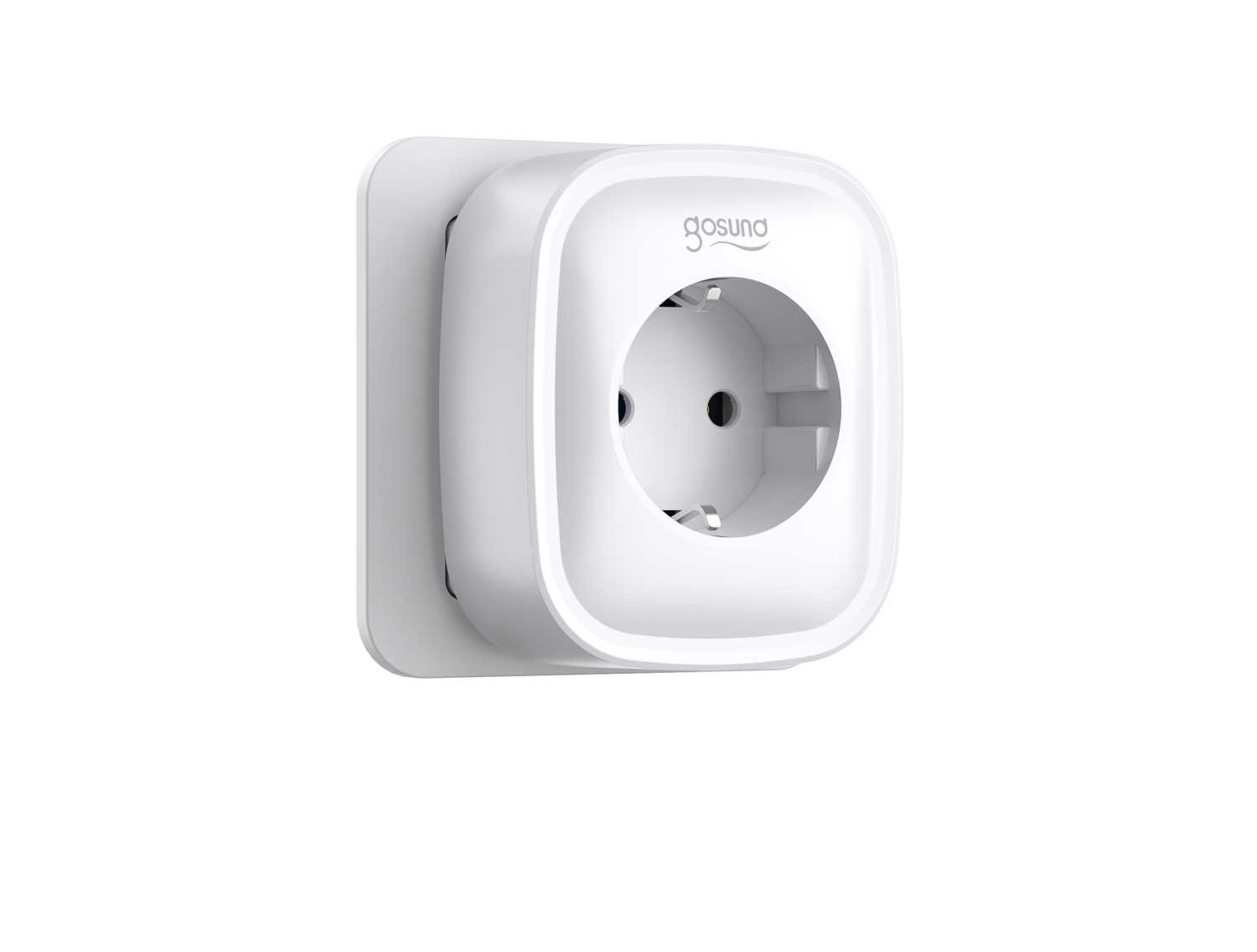 Умные розетки Умная розетка Gosund Smart plug 2 USB outlet, total 2.1A,  белый