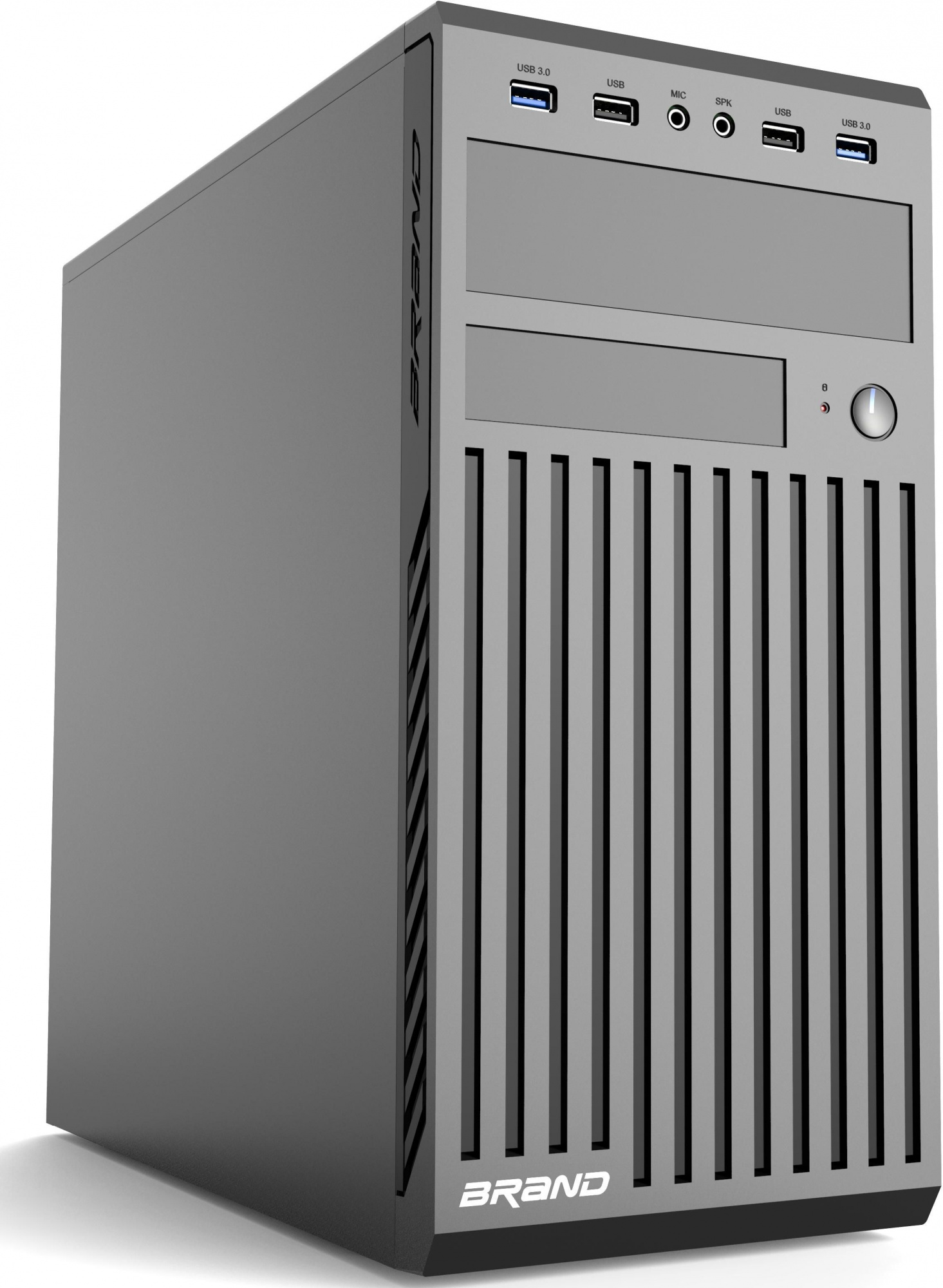 Корпус Accord ACC-B202N черный без БП mATX 2xUSB2.0 2xUSB3.0 audio