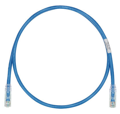 Патч-корд Panduit UTPSPL3MBUY вилка RJ-45-вилка RJ-45 кат.6 3м синий LSZH