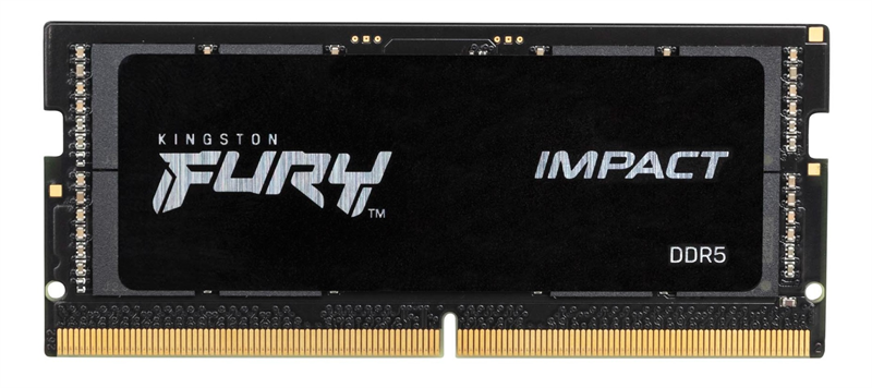 Оперативная память Kingston DDR5 8GB 4800MT/s CL38 SODIMM FURY Impact PnP (KF548S38IB-8)