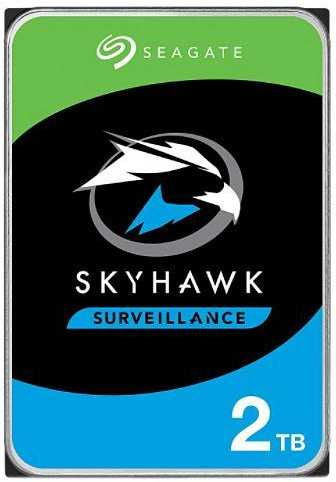 Жесткий диск Seagate Original SATA-III 2Tb ST2000VX015 Video Skyhawk (5400rpm) 256Mb 3.5"