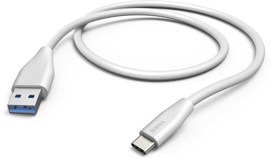 Кабель Hama 00178397 USB Type-C (m) USB 3.1 A(m) 1.5м белый