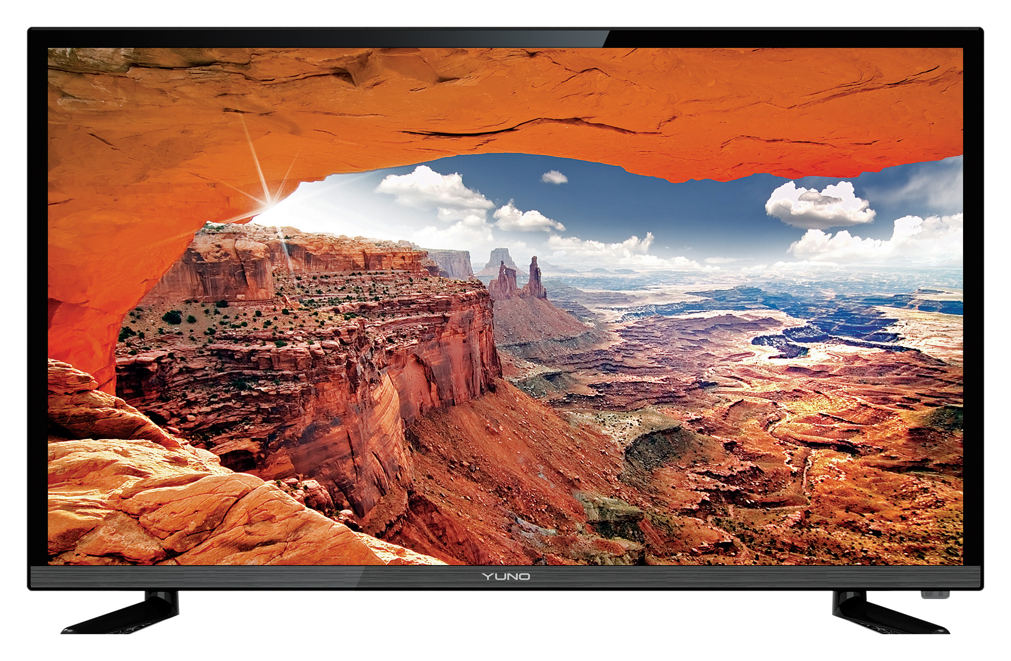 Телевизор LED Yuno 31.5" ULX-32TCS226 Яндекс.ТВ черный HD READY 50Hz DVB-T2 DVB-C DVB-S2 USB WiFi Smart TV (RUS)