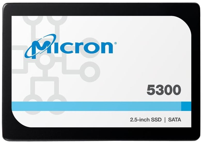 Твердотельный накопитель Micron 5300PRO 7.68TB SATA 2.5" SSD Enterprise Solid State Drive (MTFDDAK7T6TDS-1AW1ZABYY)