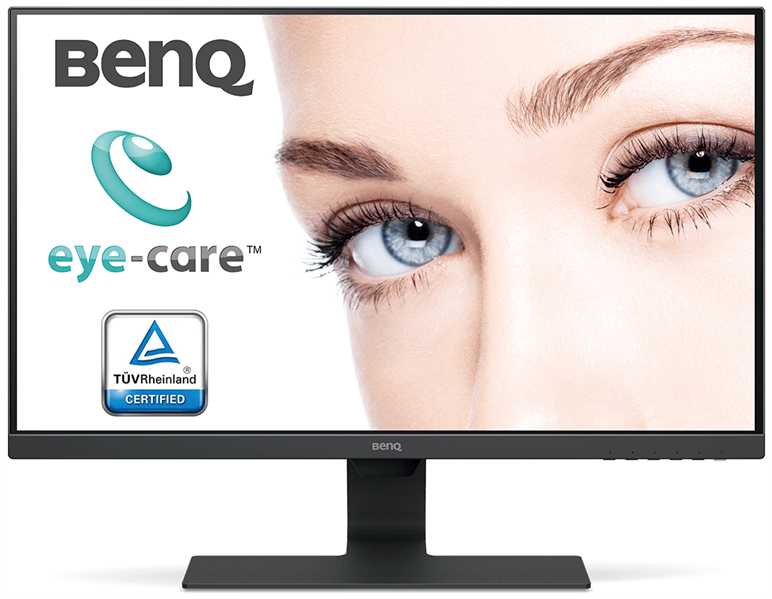 Монитор BENQ 27" GW2780E IPS LED, 1920x1080,  250 cd/m2, 12M:1, 178/178, 5ms, D-sub, HDMI1.4, DP1.2 Speaker Black (9H.LGELA.FPE)