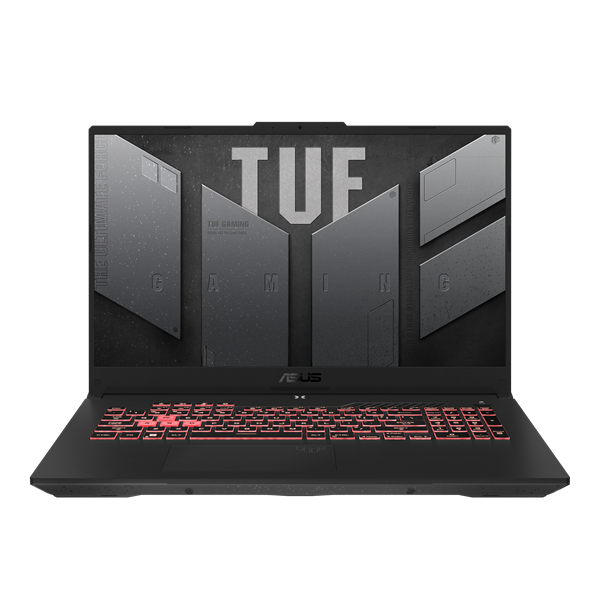 Ноутбук ASUS TUF Gaming A17 FA707RM-HX041W AMD 7 6800HS/16Gb/512GB SSD/17.3"FHD IPS 144Hz (1920x1080)AG/NVIDIA RTX 3060 6Gb/WiFi/BT/Cam/Illum RGB KB/Windows 11 Home/2.6Kg/JAEGER GRAY (90NR0972-M00200)